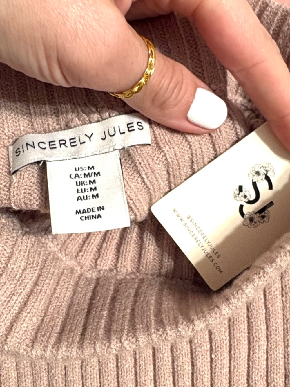Sincerely Jules Ribbed Knit Pants - Picture 3 of 5